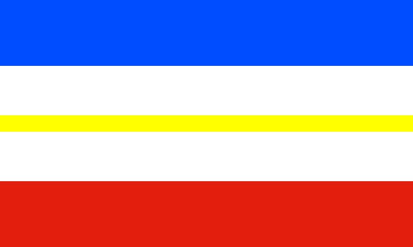 Aufkleber - Landesflagge Mecklenburg-Vorpommern_01